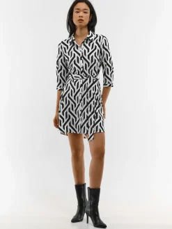GATE Sukienka damska z nadrukiem| Kategorie·Sukienki