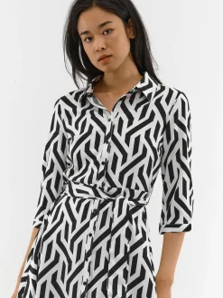 GATE Sukienka damska z nadrukiem| Kategorie·Sukienki