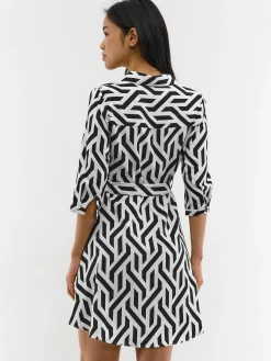 GATE Sukienka damska z nadrukiem| Kategorie·Sukienki
