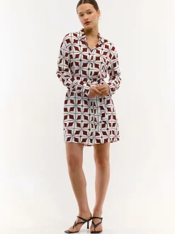 GATE Sukienka damska z nadrukiem| Kategorie·Sukienki