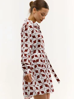 GATE Sukienka damska z nadrukiem| Kategorie·Sukienki