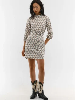 GATE Sukienka damska z nadrukiem| Kategorie·Sukienki