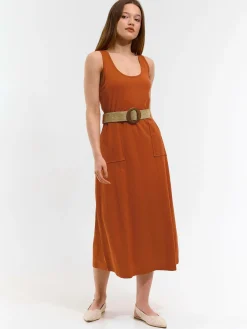 GATE Sukienka damska z paskiem| Kategorie·Sukienki