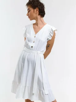 GATE Sukienka damska z paskiem| Kategorie·Sukienki