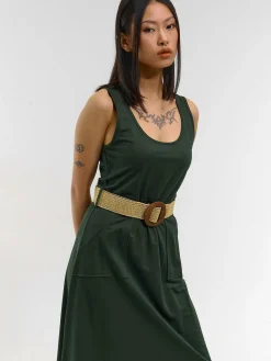 GATE Sukienka damska z paskiem| Kategorie·Sukienki