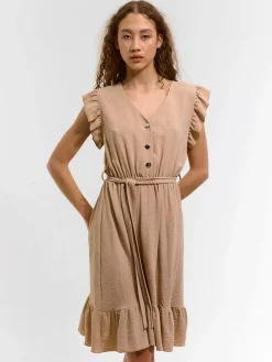 GATE Sukienka damska z paskiem| Kategorie·Sukienki