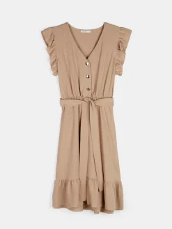 GATE Sukienka damska z paskiem| Kategorie·Sukienki