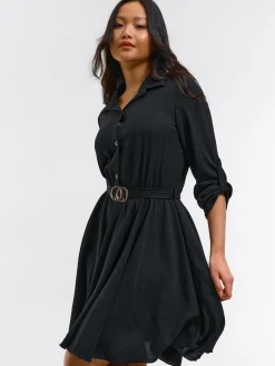 GATE Sukienka damska z paskiem| Kategorie·Sukienki