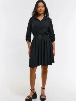 GATE Sukienka damska z paskiem| Kategorie·Sukienki