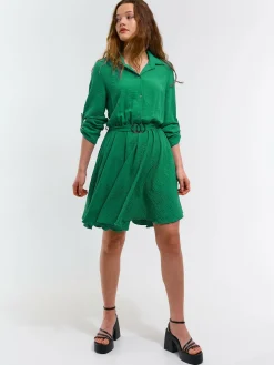 GATE Sukienka damska z paskiem| Kategorie·Sukienki