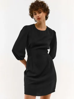 GATE Sukienka damska z rękawem 3/4| Kategorie·Sukienki