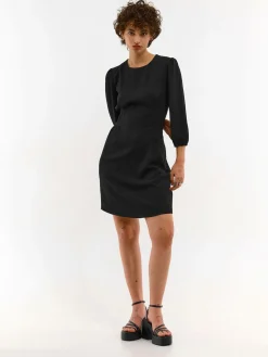 GATE Sukienka damska z rękawem 3/4| Kategorie·Sukienki