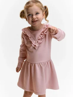 GATE Sukienka dresowa z detalami Madeira|Dzieci Dziewczynki·Sukienki