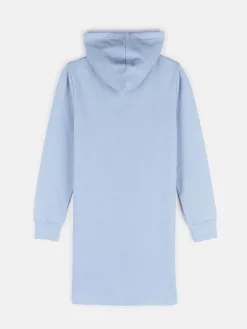 GATE Sukienka dresowa ze srebrnym napisem dla dziewczynki|Dzieci Dziewczynki·Sukienki