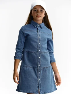 GATE Sukienka jeansowa|Dzieci Dziewczynki·Sukienki