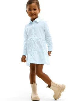 GATE Sukienka koszulowa z długim rękawem|Dzieci Dziewczynki·Sukienki