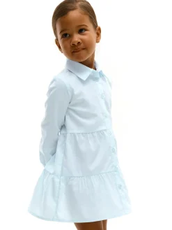 GATE Sukienka koszulowa z długim rękawem|Dzieci Dziewczynki·Sukienki