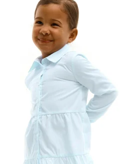 GATE Sukienka koszulowa z długim rękawem|Dzieci Dziewczynki·Sukienki