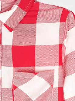 GATE Sukienka koszulowa z długim rękawem|Dzieci Dziewczynki·Sukienki