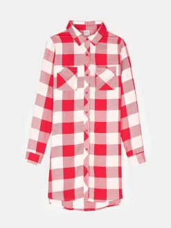 GATE Sukienka koszulowa z długim rękawem|Dzieci Dziewczynki·Sukienki