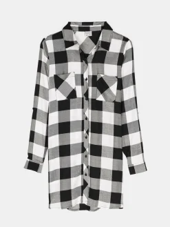 GATE Sukienka koszulowa z długim rękawem|Dzieci Dziewczynki·Sukienki