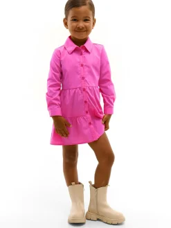 GATE Sukienka koszulowa z długim rękawem|Dzieci Dziewczynki·Sukienki