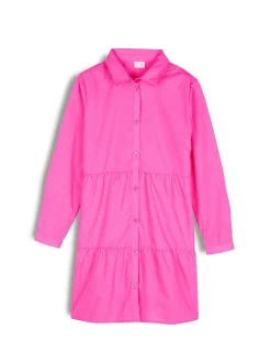 GATE Sukienka koszulowa z długim rękawem|Dzieci Dziewczynki·Sukienki