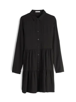 GATE Sukienka koszulowa z wiskozy| Kategorie·Sukienki