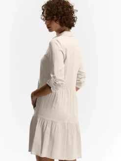 GATE Sukienka koszulowa z wiskozy| Kategorie·Sukienki