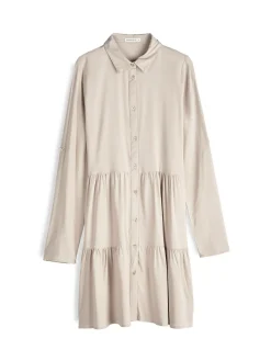GATE Sukienka koszulowa z wiskozy| Kategorie·Sukienki