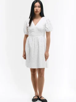 GATE Sukienka Madeira z bufiastymi rękawami| Kategorie·Sukienki