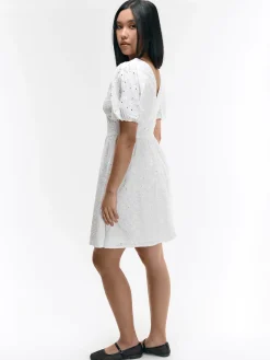 GATE Sukienka Madeira z bufiastymi rękawami| Kategorie·Sukienki