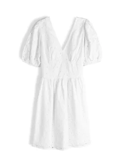 GATE Sukienka Madeira z bufiastymi rękawami| Kategorie·Sukienki