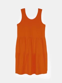 GATE Sukienka mini bez rękawów, marszczona| Kategorie·Sukienki