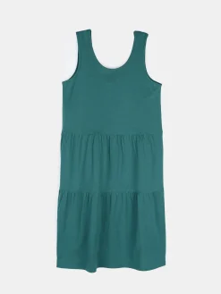 GATE Sukienka mini bez rękawów, marszczona| Kategorie·Sukienki