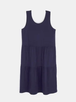 GATE Sukienka mini bez rękawów, marszczona| Kategorie·Sukienki