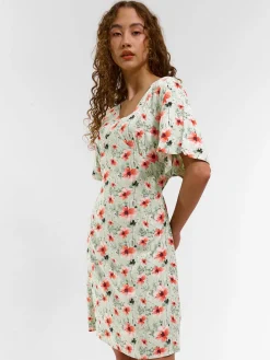 GATE Sukienka mini w kwiaty| Kategorie·Sukienki