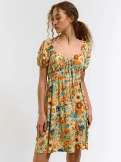 GATE Sukienka mini w kwiaty| Kategorie·Sukienki