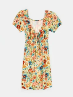 GATE Sukienka mini w kwiaty| Kategorie·Sukienki