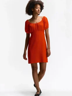 GATE Sukienka mini z okrągłym dekoltem| Kategorie·Sukienki