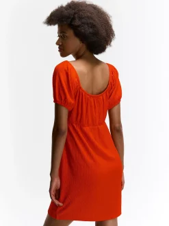 GATE Sukienka mini z okrągłym dekoltem| Kategorie·Sukienki