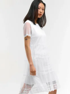 GATE Sukienka mini z siateczki| Kategorie·Sukienki