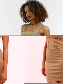 GATE Sukienka na grubych ramiączkach| Kategorie·Sukienki