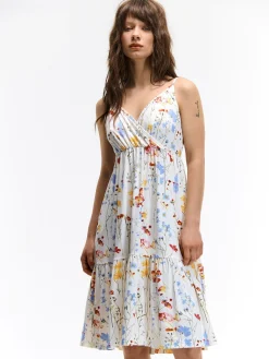 GATE Sukienka na ramiączkach z nadrukiem| Kategorie·Sukienki