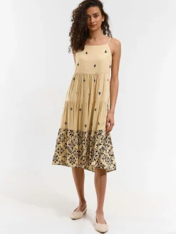 GATE Sukienka na ramiączkach z nadrukiem| Kategorie·Sukienki