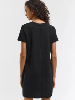 GATE Sukienka o prostym kroju z kieszeniami| Kategorie·Sukienki