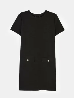 GATE Sukienka o prostym kroju z kieszeniami| Kategorie·Sukienki
