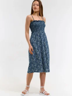 GATE Sukienka w kwiaty na ramiączkach| Kategorie·Sukienki