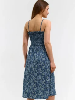 GATE Sukienka w kwiaty na ramiączkach| Kategorie·Sukienki