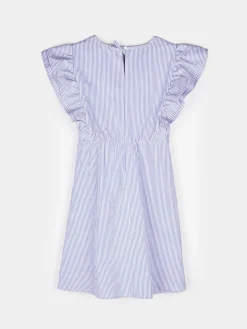 GATE Sukienka w paski z falbankami|Dzieci Dziewczynki·Sukienki